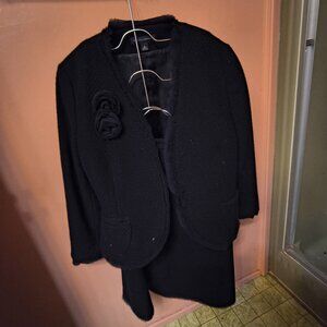 Banana Republic distressed suit